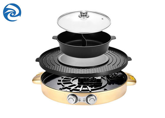siebt elektrische Grills 1700W Bratpfannen alle in einen 36x11cm