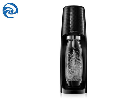 Tragbares Schwarzes der CO2 Soda-Blasen-Wasser-Maschinen-600ml