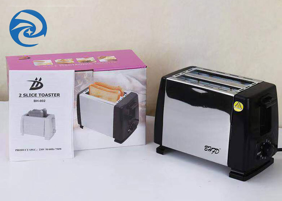 des Brot-Toaster-2 Geschwindigkeit 220V 750W Scheiben-des Edelstahl-6