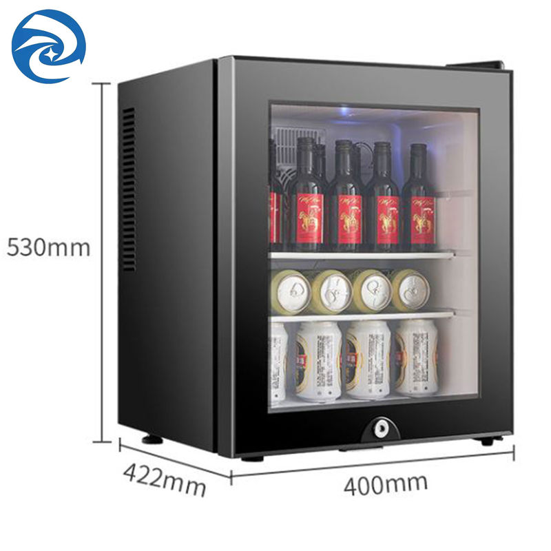 Schwarze Kubikfüße Mini Fridgess 220V 1,4 55W 40L Ausgangs