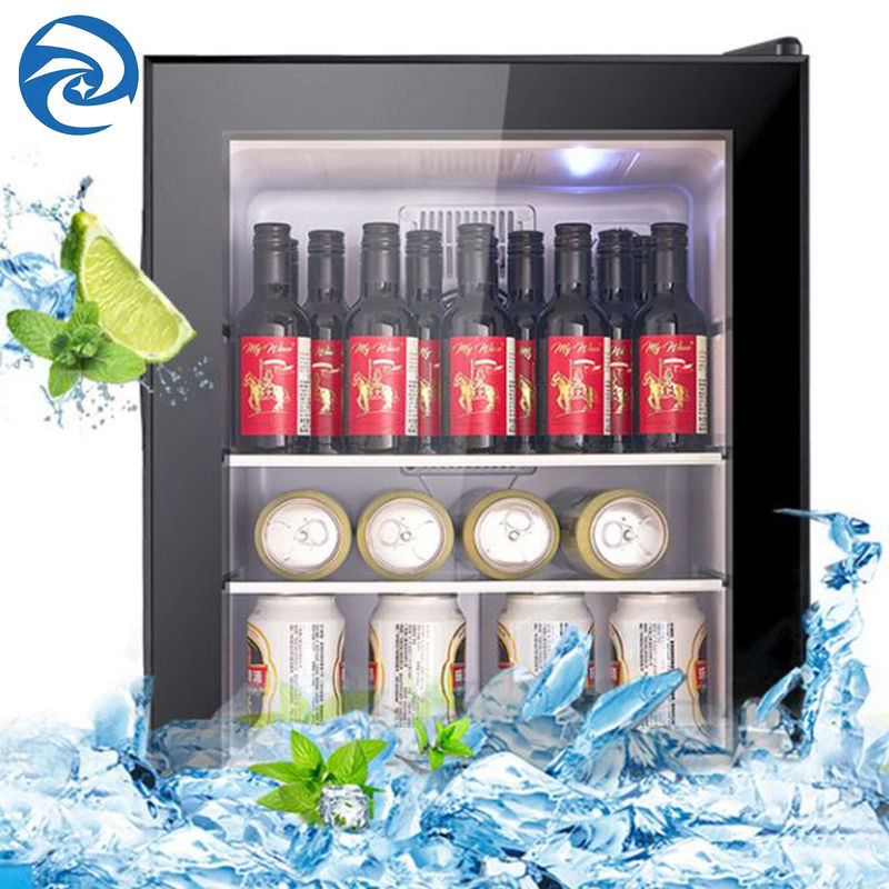 Schwarze Kubikfüße Mini Fridgess 220V 1,4 55W 40L Ausgangs