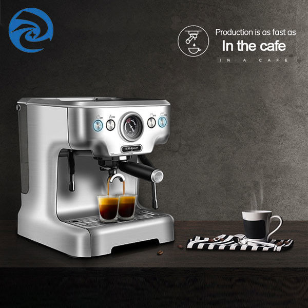 Edelstahl-kleine Espresso-Kaffee-Maschine 2.7L 1250W