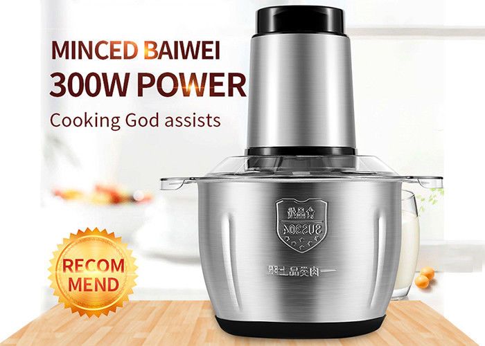 Fleischwölfe Juicers 2L 250W 300W der Zerhacker-3L elektrischer Fleischwolf Ausgangs