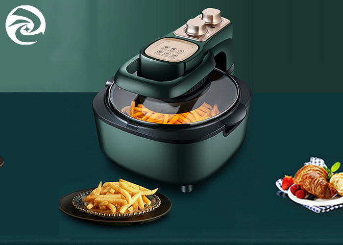 intelligente Bratpfannen der Luft-6L 6,3 Quart für dunkelgrünes Haupt220V