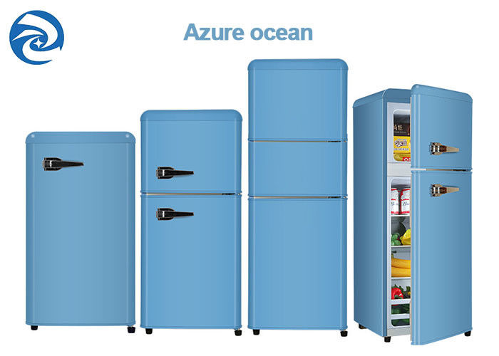 75L 90L 118L Retro- weißer Mini Fridges With Freezer 2,6 Kubikfüße