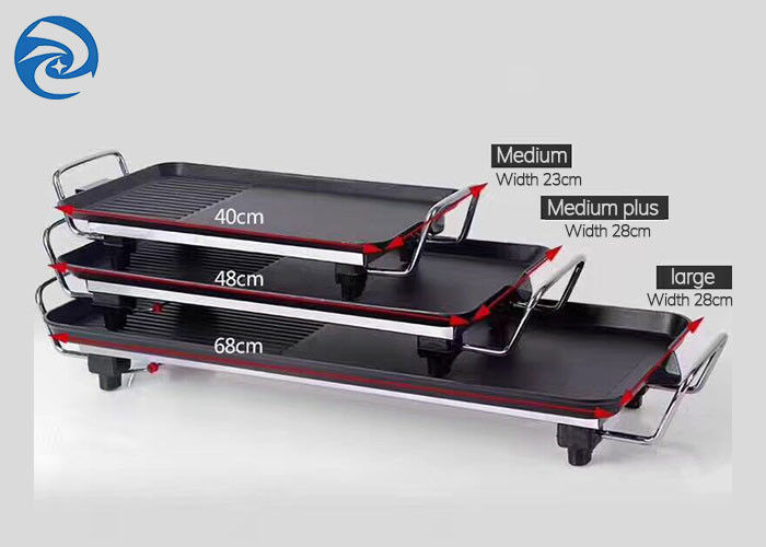 Quadrat Grad des 1400 Watt-Rauch-freier elektrischer Grill-50-240