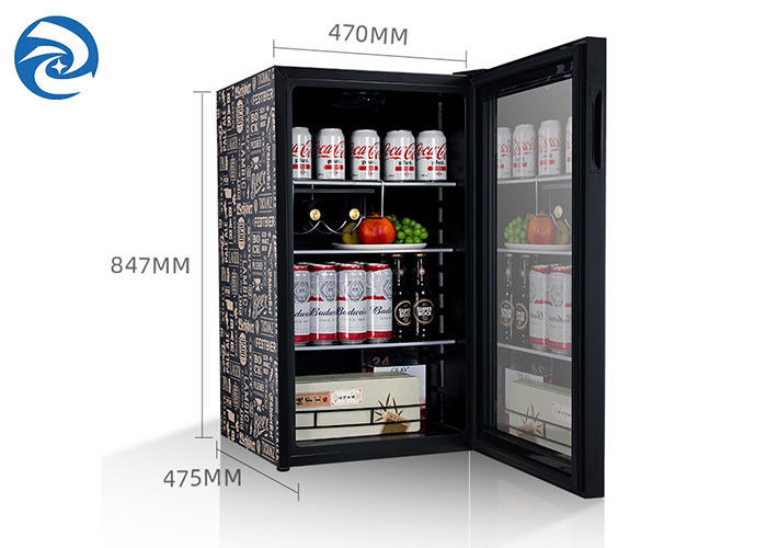 einzelnes Office Home Mini Fridges, kleiner Gefrierschrank der Tür-88L des Kühlschrank-220V