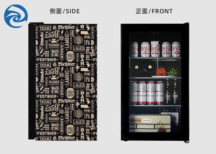 einzelnes Office Home Mini Fridges, kleiner Gefrierschrank der Tür-88L des Kühlschrank-220V