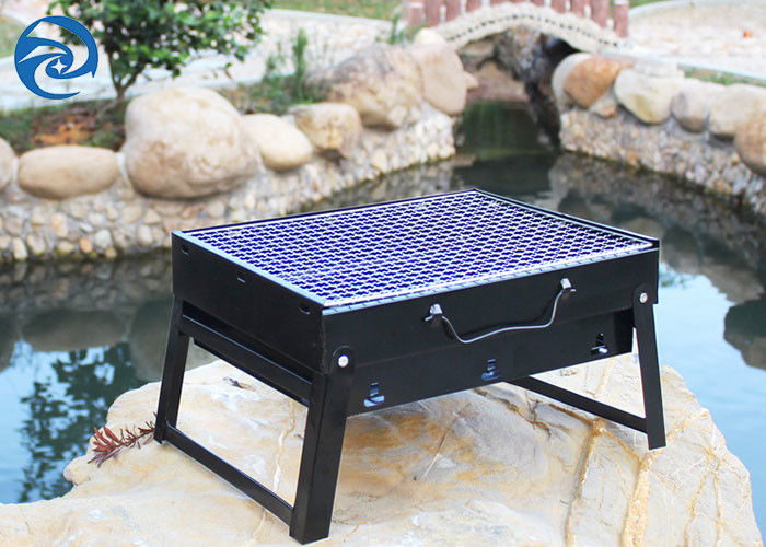 35cm×27cm×20cm Edelstahl tragbarer faltender GRILL