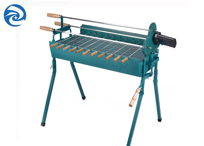 Tragbare faltende Fleisch-Aufsteckspindeln GRILL Grill-110×34cmx81cm im Freien