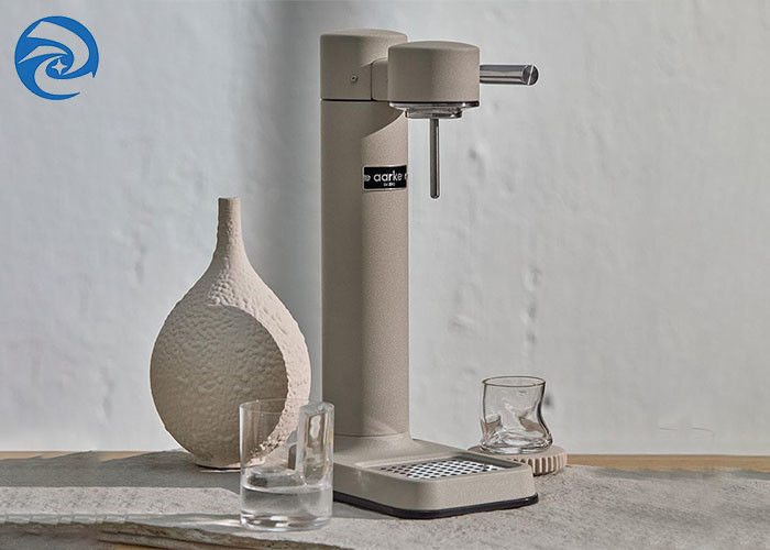 Edelstahl-sprudelnde Wasser-Hersteller-Brown-Werbung