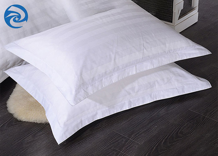 Des Polyester-weiße 3cm Baumwollblätter Hotel-der Sammlungs-100